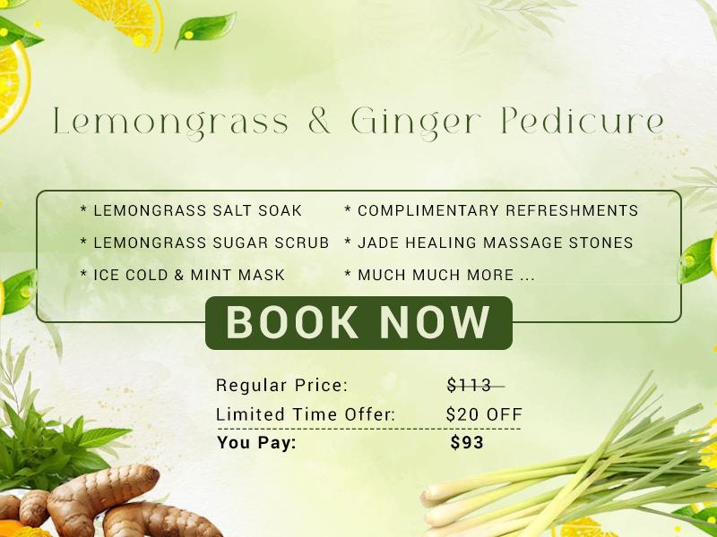 Lemongrass Ginger Pedicure Phone